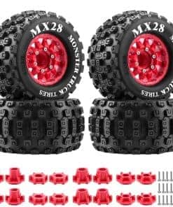 GLOBACT MX28 F/R Neumáticos 2.8" MT con Adaptador de