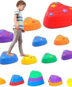 RORLAND 9pcs Juego de Piedras de Equilibrio para Niños, Set