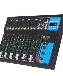 Mixer Profesional Yamnweo GH7 (7 Canales) para DJ de