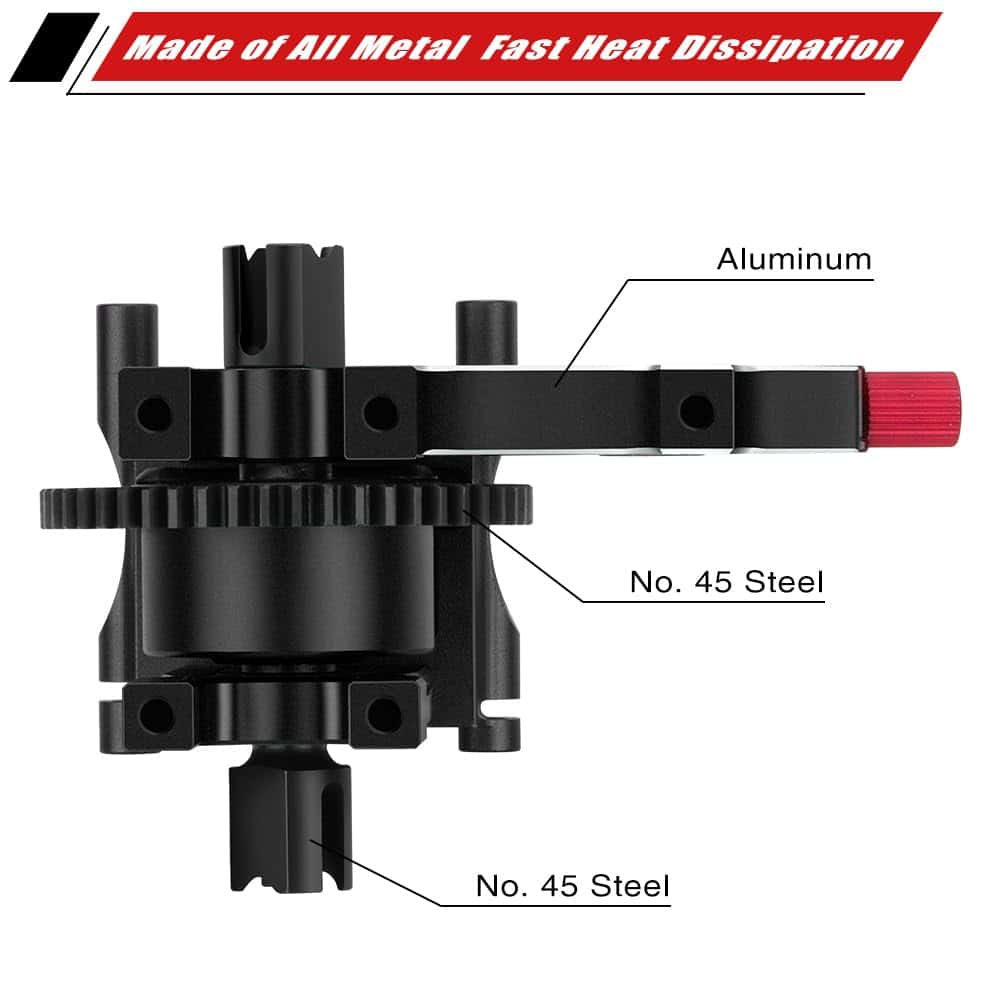 Conjunto de Diferencial Central de Acero GLOBACT de 50T con - Imagen 5