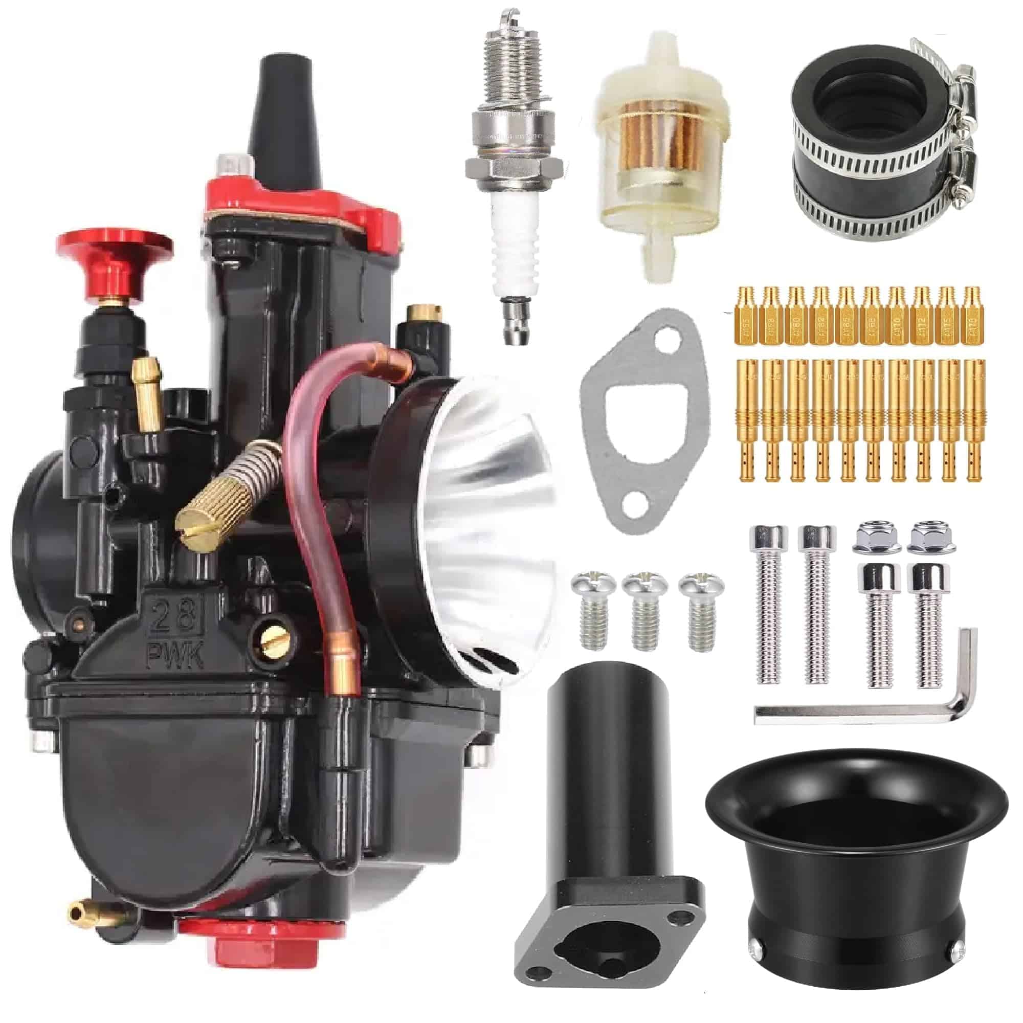 Carburador MTRPARTS Predator 212 - Carburador PWK 28mm para