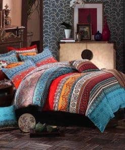 Juego de Ropa de Cama Boho de Lujo - Tamaño King, 3 Piezas