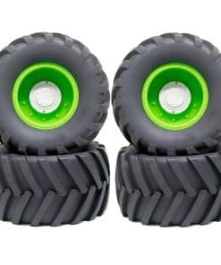 Llantas y Rines de Monstruo RC 1/8 Chanmoo con Hexagonal de