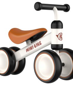 YOFIDI Bicicleta de Equilibrio para Bebés de -Crema