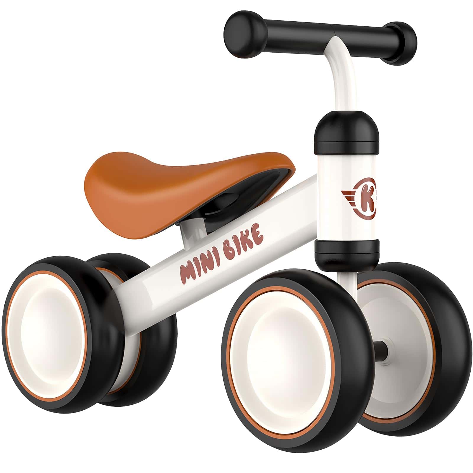 YOFIDI Bicicleta de Equilibrio para Bebés de -Crema