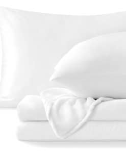 Juego de sábanas BEDELITE Queen Size Bright White - Suaves