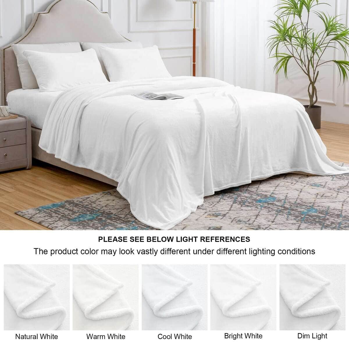 Juego de sábanas BEDELITE Queen Size Bright White - Suaves - Imagen 9