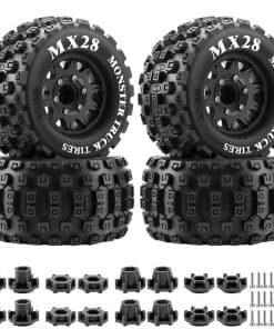 Neumáticos de camión RC a escala 1/10 GLOBACT MX28 2.8" con