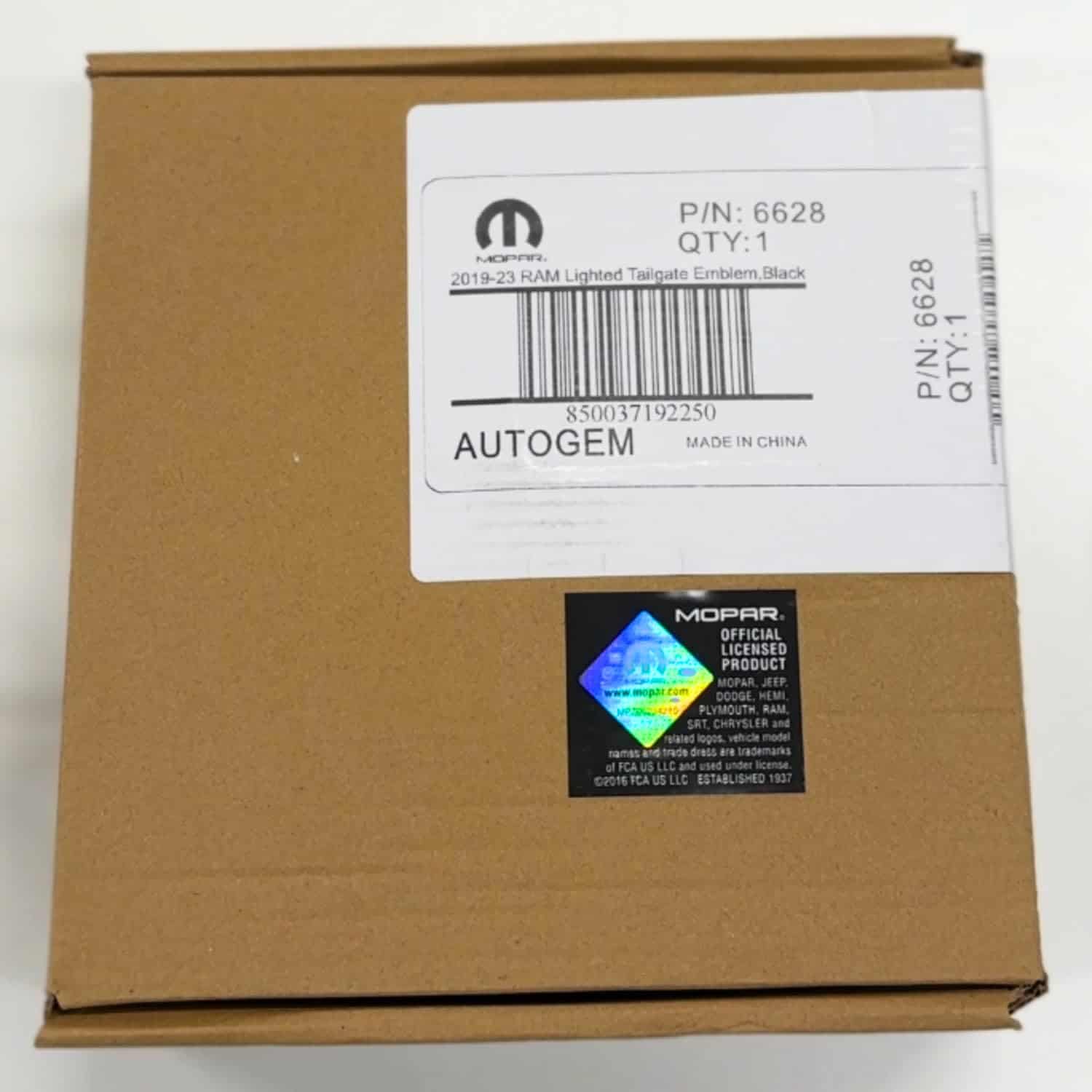 Emblema de parrilla iluminado para Dodge Ram 2019-23, negro - Imagen 6