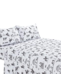 Juego de Sábanas Decorativas Occidentales De Leon