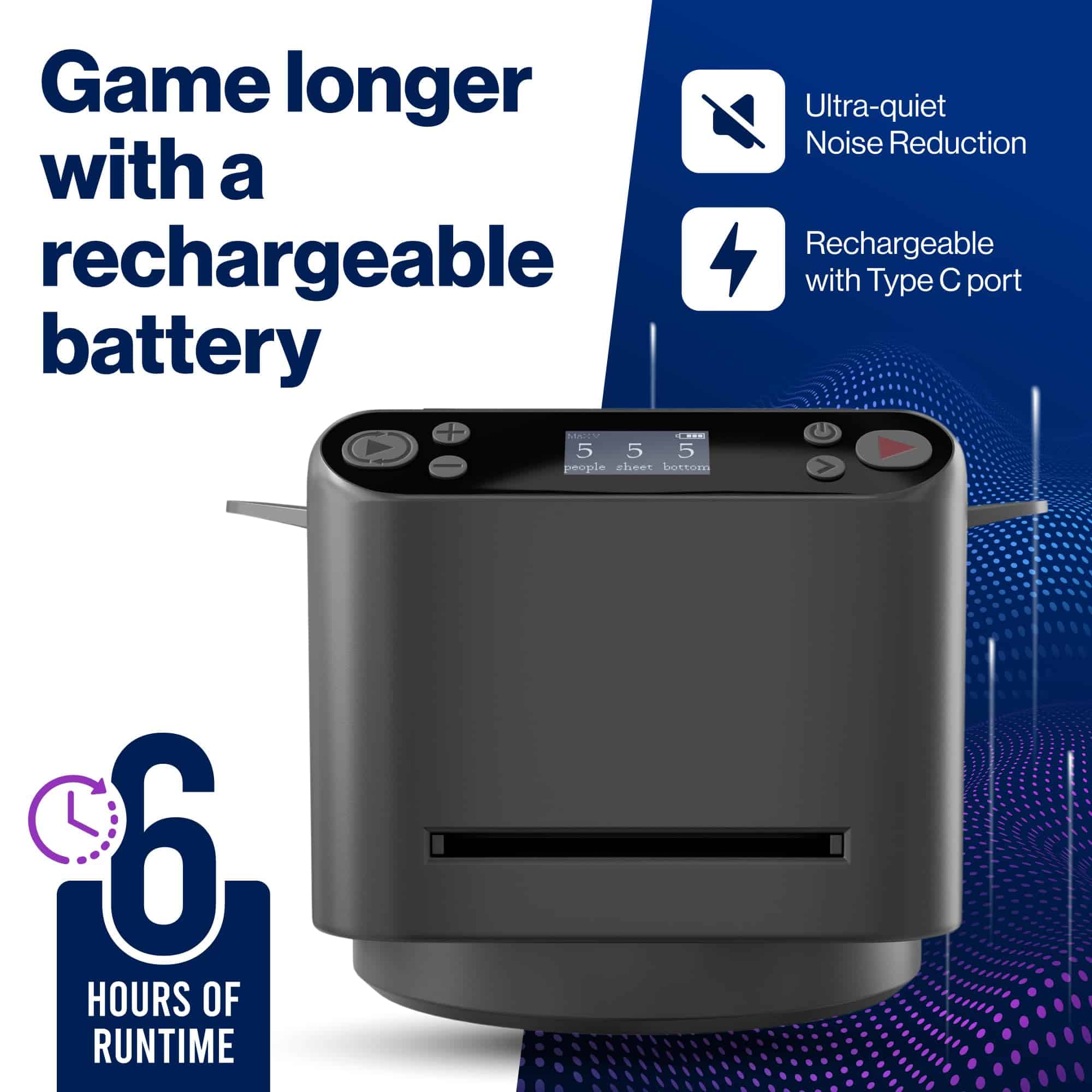 Barajador y Repartidor Automático 2 en 1 Dealbot, - Imagen 7