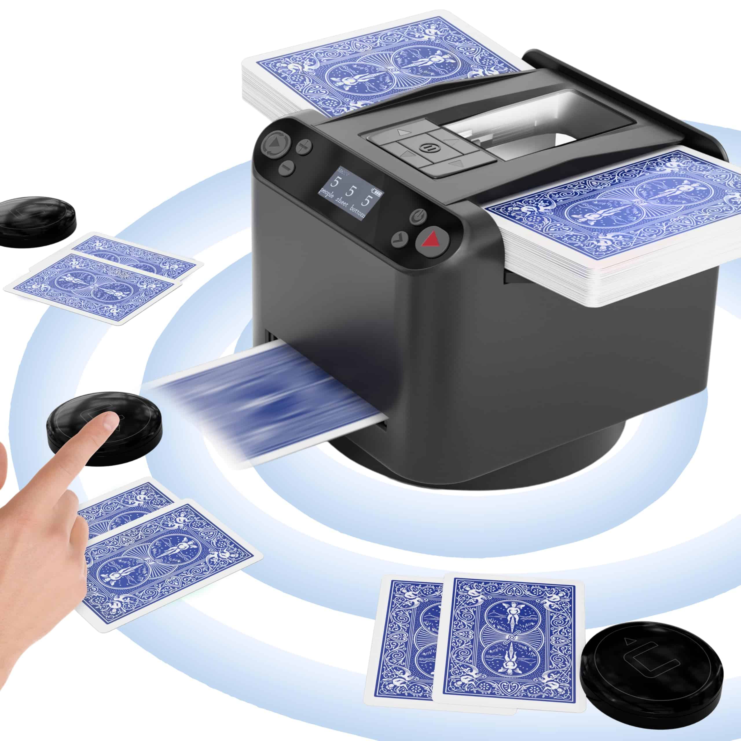 Barajador y Repartidor Automático 2 en 1 Dealbot,