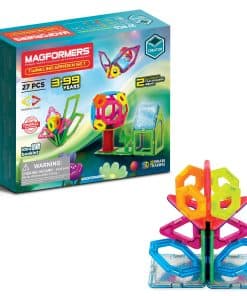 Set de Jardín Centelleante Magformers de 27 Piezas |