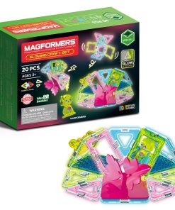 Set de Manualidades Luminoso Magformers de 20 Piezas |