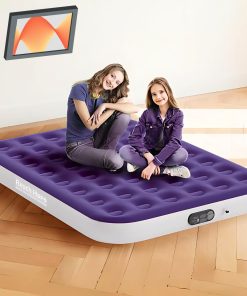 Colchón de Aire REACH HOPE Queen con Bomba -Púrpura