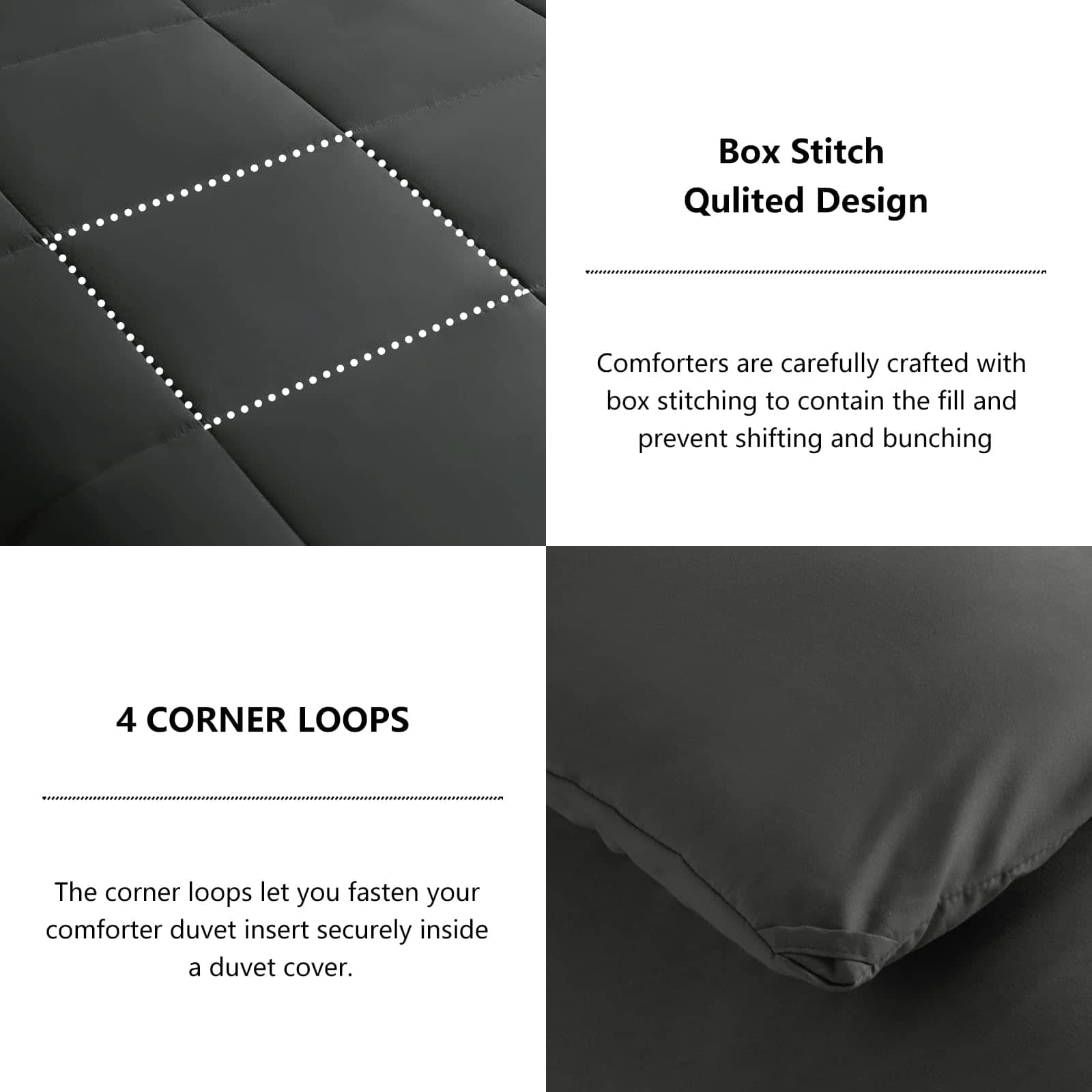 Juego de Edredón Queen Size CozyLux - Edredón Queen Size - Imagen 6