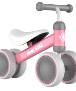 YOFIDI Bicicleta de Equilibrio para Bebés de -Rosa