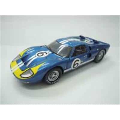 Auto de juguete de colección 1966 GT-40 MK 2 Azul #6 1/18