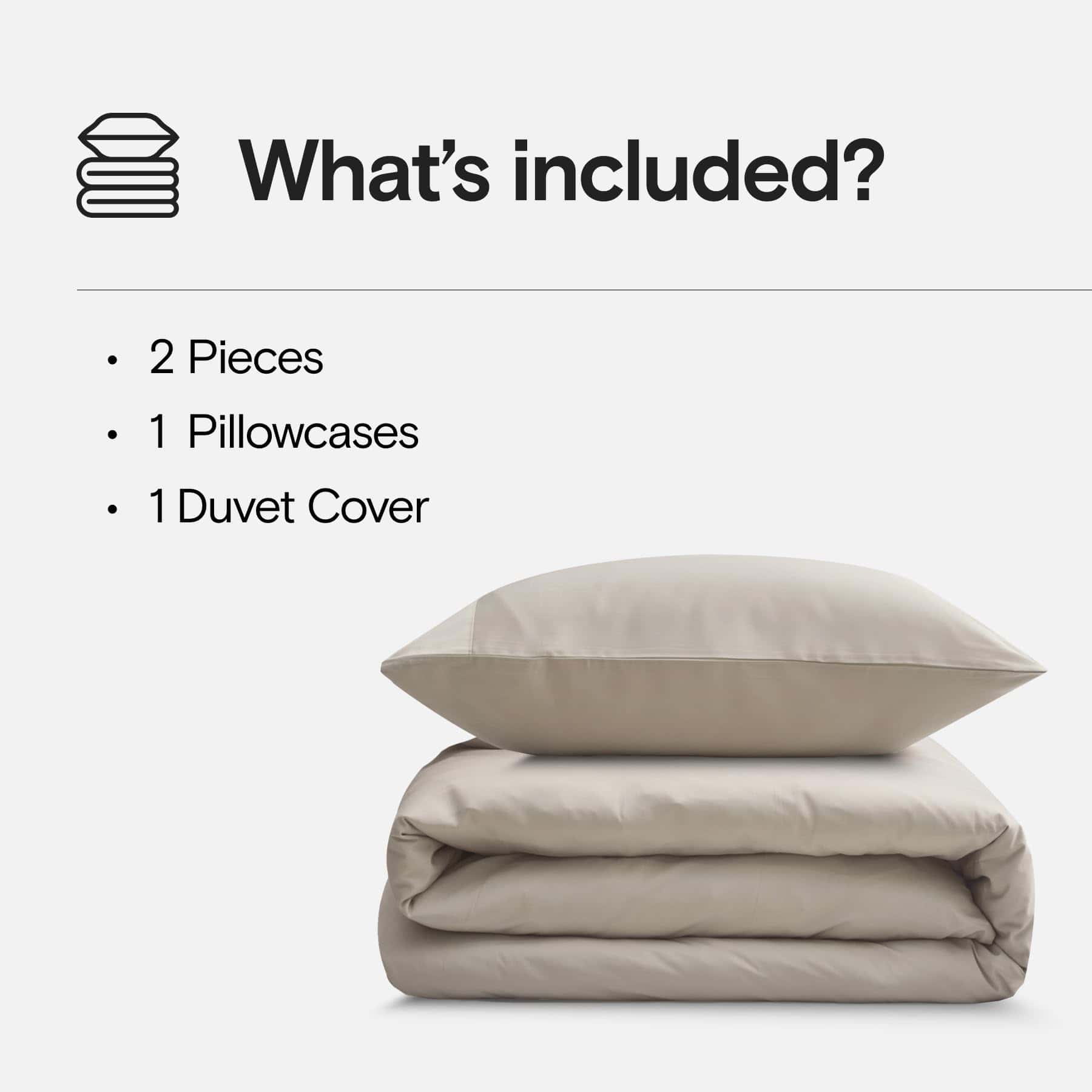 Juego de funda nórdica DOZ by SIJO, 100% -Fog - Imagen 3