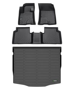 Juego de tapetes para piso y forro de carga ANBINGO� para