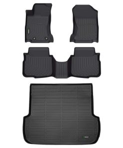 Juego de tapetes y forro de maletero ANBINGO para Subaru