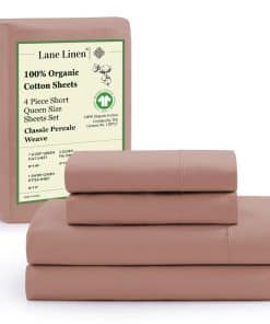 Set de sábanas 100% algodón orgánico RV Queen de LANE