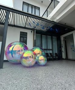 Espejo Inflable de 1.2m/47.2in Bola Brillante de Gran