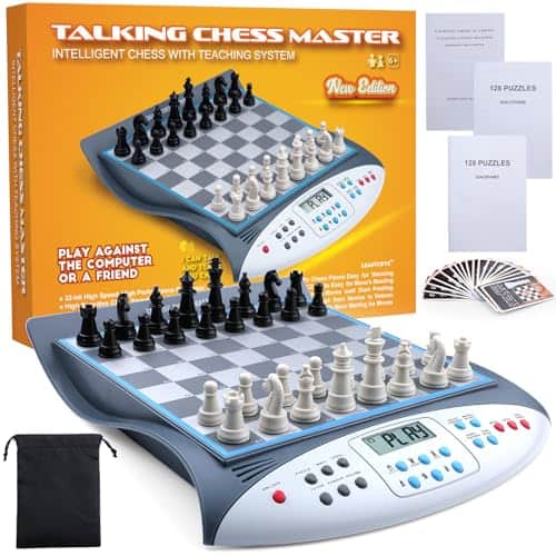 Tablero de Ajedrez Electrónico Talking Chess Master, Juego