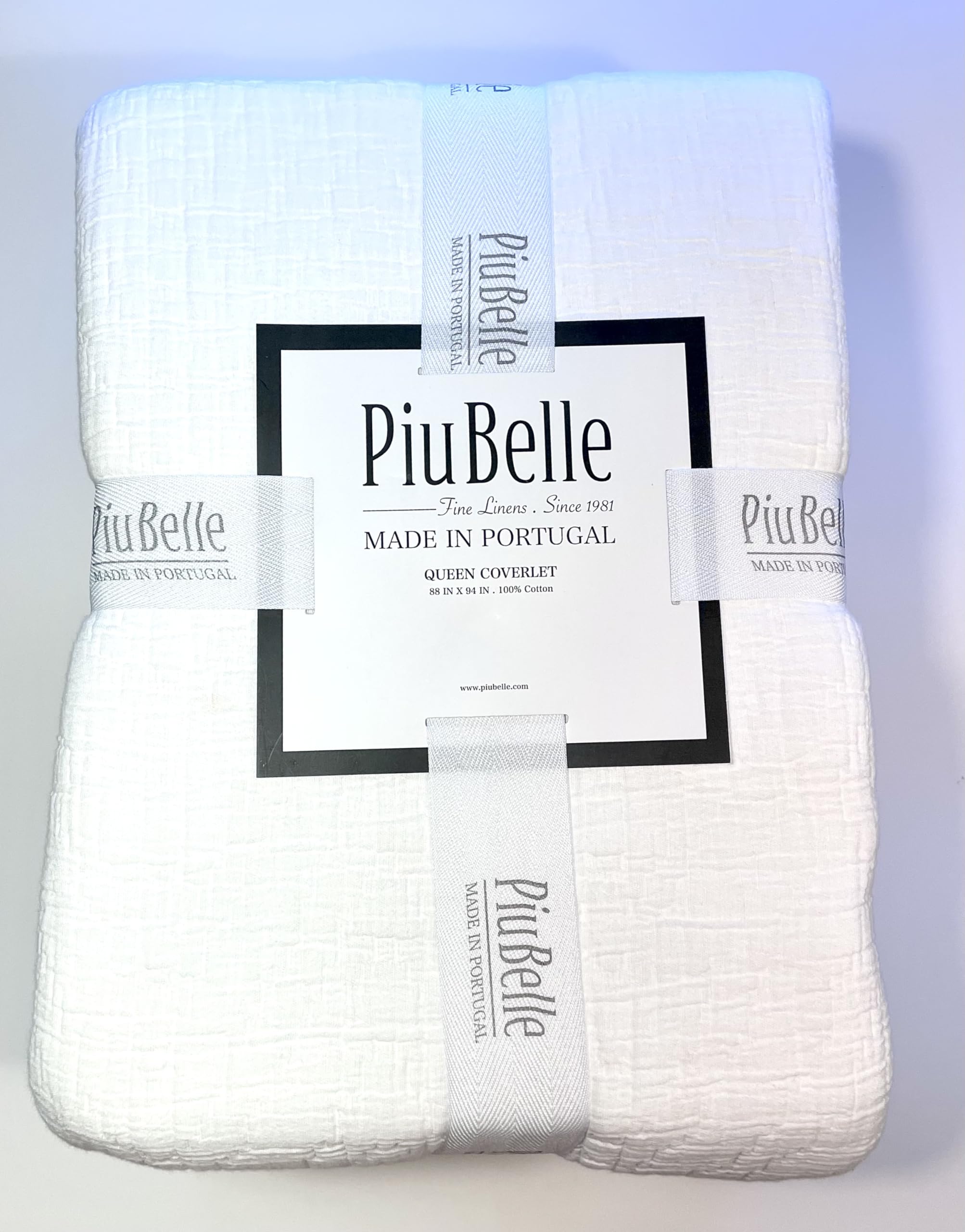 Colcha / Cubrecamas Piu Belle Portugal 100% algodón-Hotel