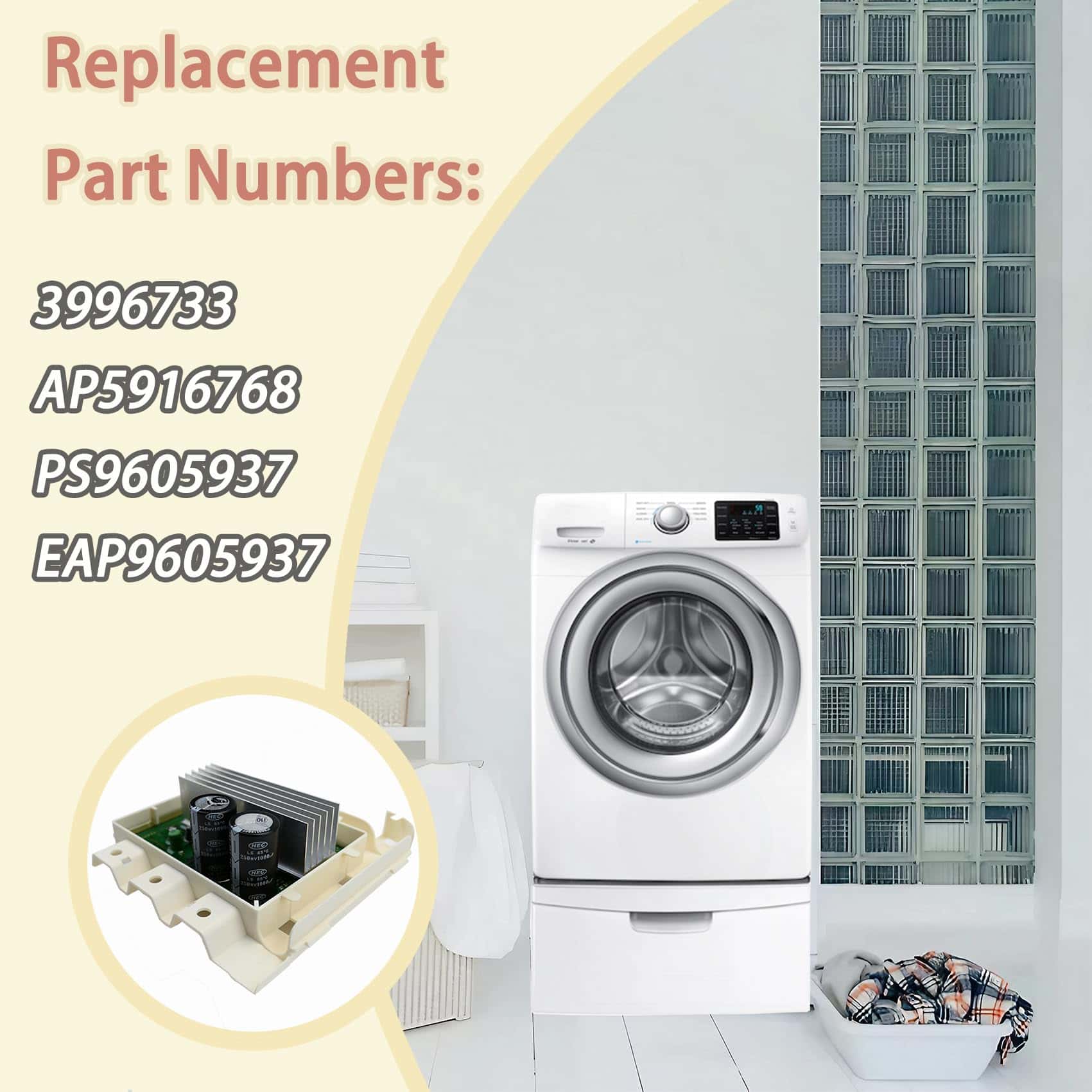 Tablero de control de la lavadora y tablero del inversor - Imagen 5