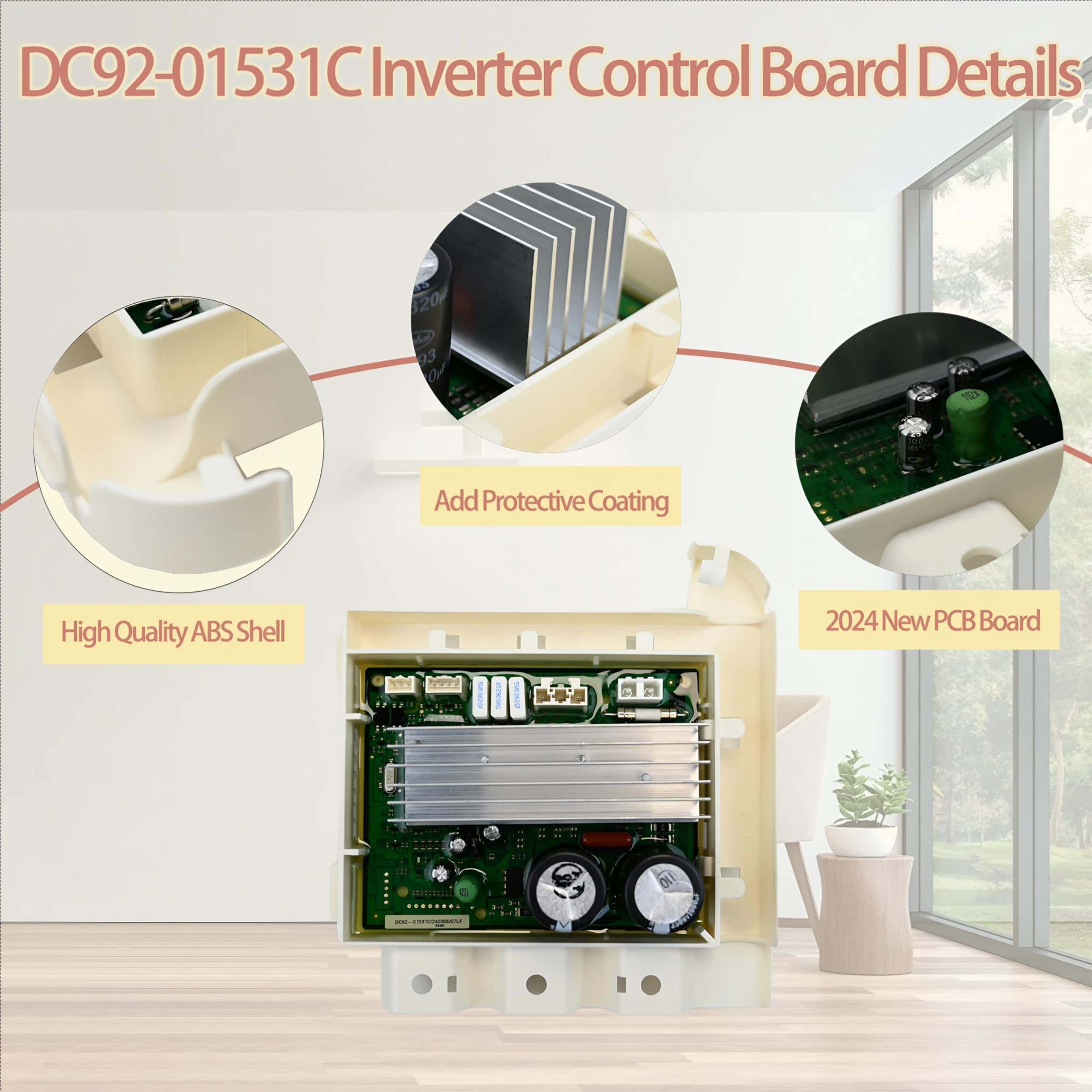Tablero de control de la lavadora y tablero del inversor - Imagen 7