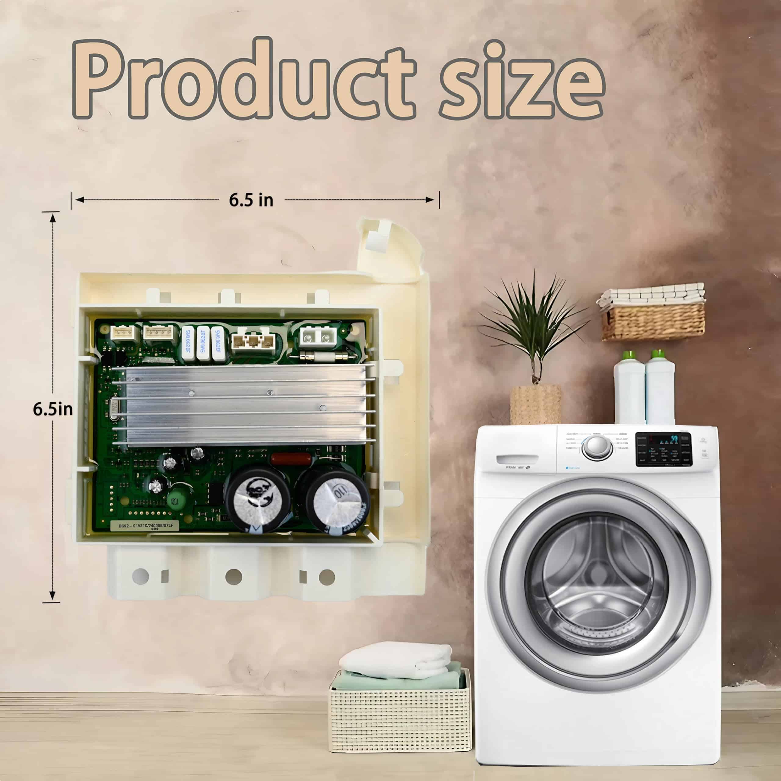 Tablero de control de la lavadora y tablero del inversor - Imagen 6