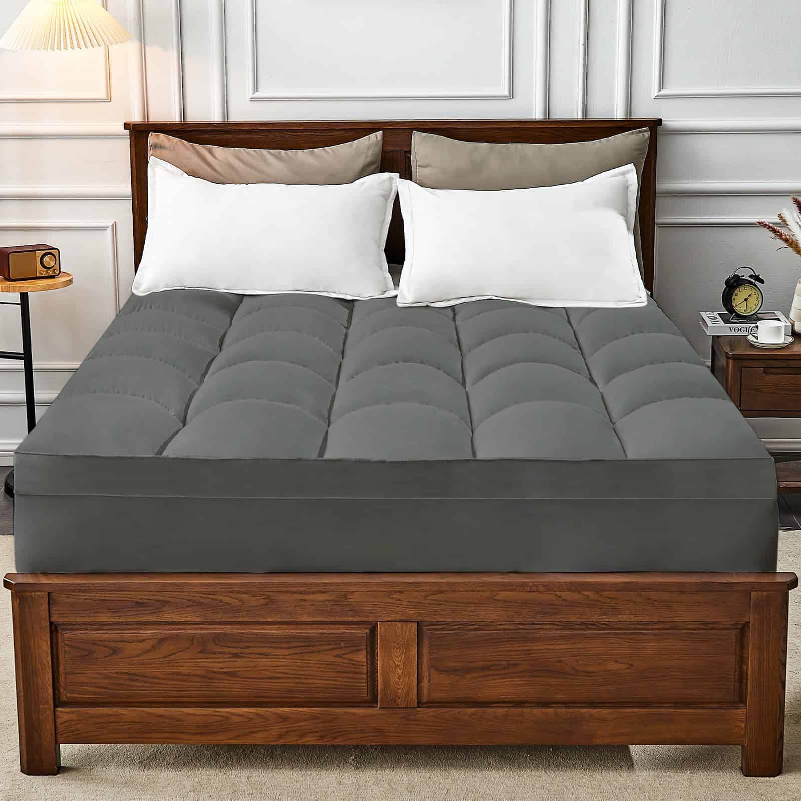 Topper de Colchón MEUDYT Tamaño Individual - Colchoneta de