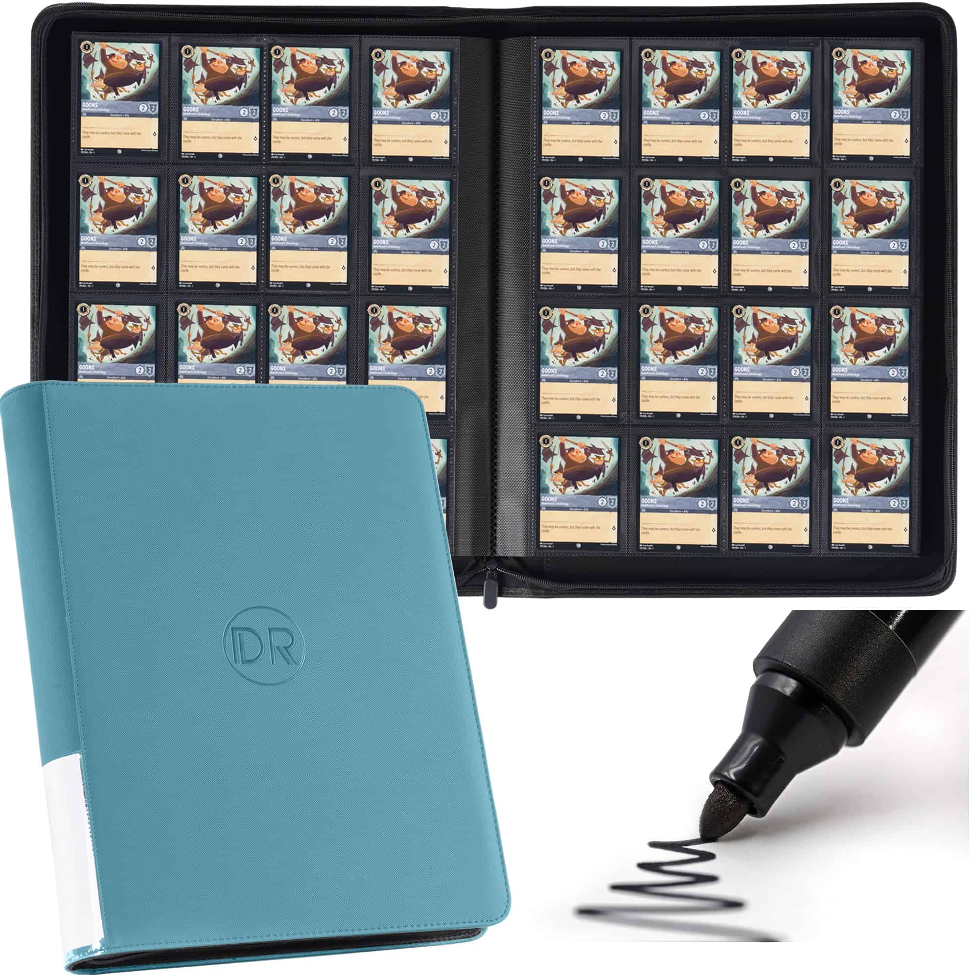 Carpeta para tarjetas de intercambio de más de 1000