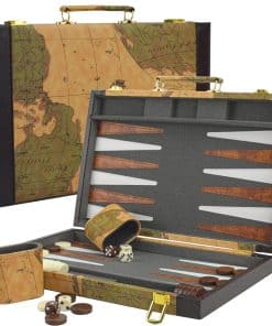 Juego de Backgammon Vovotuzzi 15" - Juegos de Backgammon
