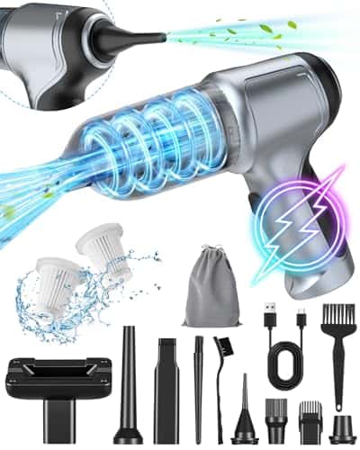 Aspiradora Inalámbrica de Mano para Automóvil con 15000Pa