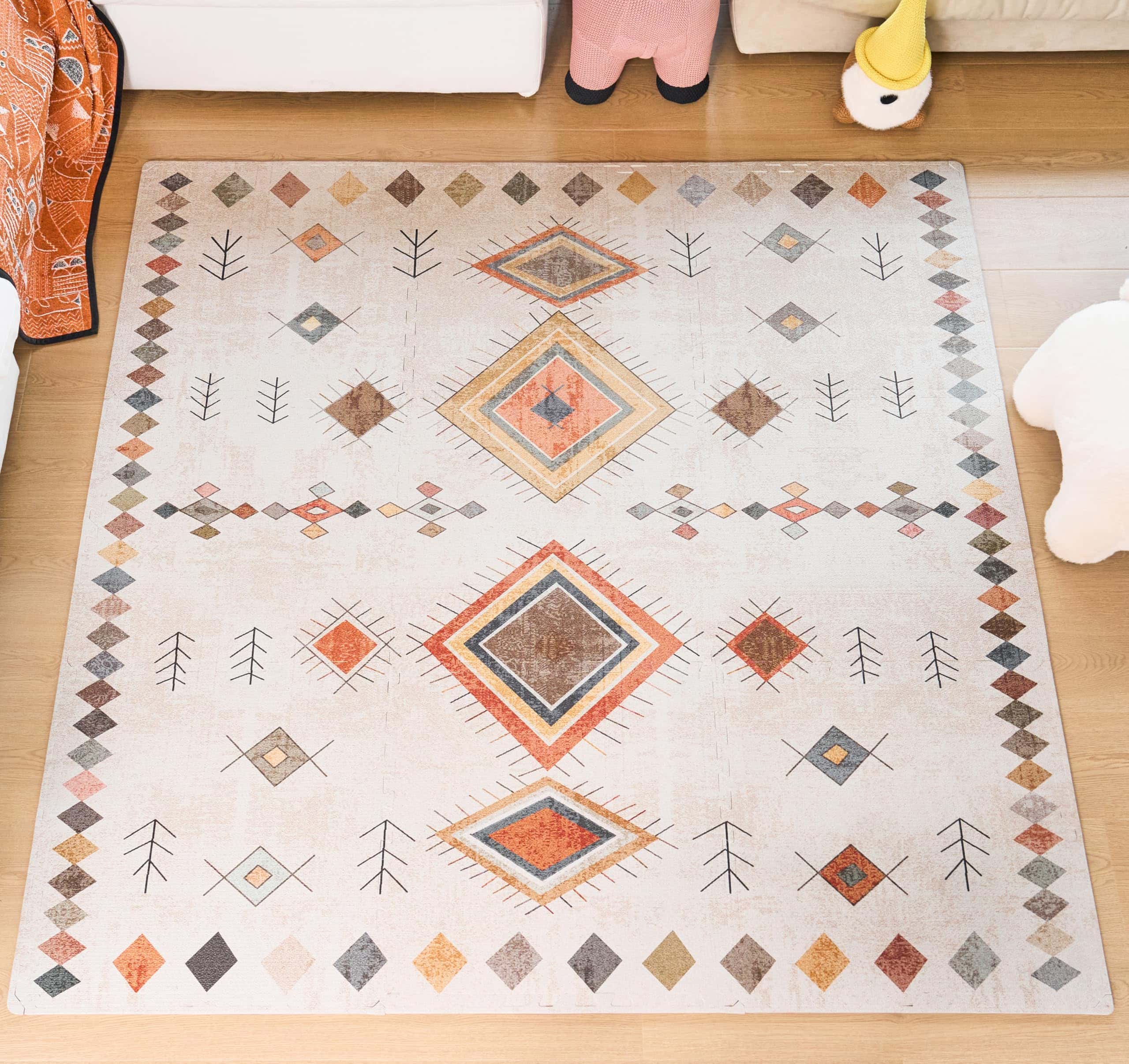 Tapete de rompecabezas elegante 70.9x70.9 pulgadas - 9