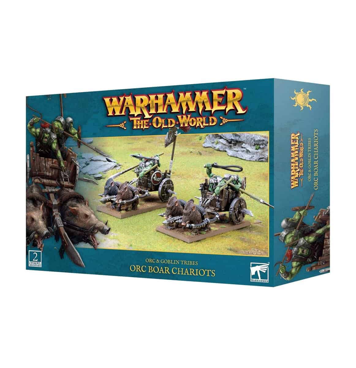 Warhammer Old World - Tribus de Orcos y Goblins - Carros de