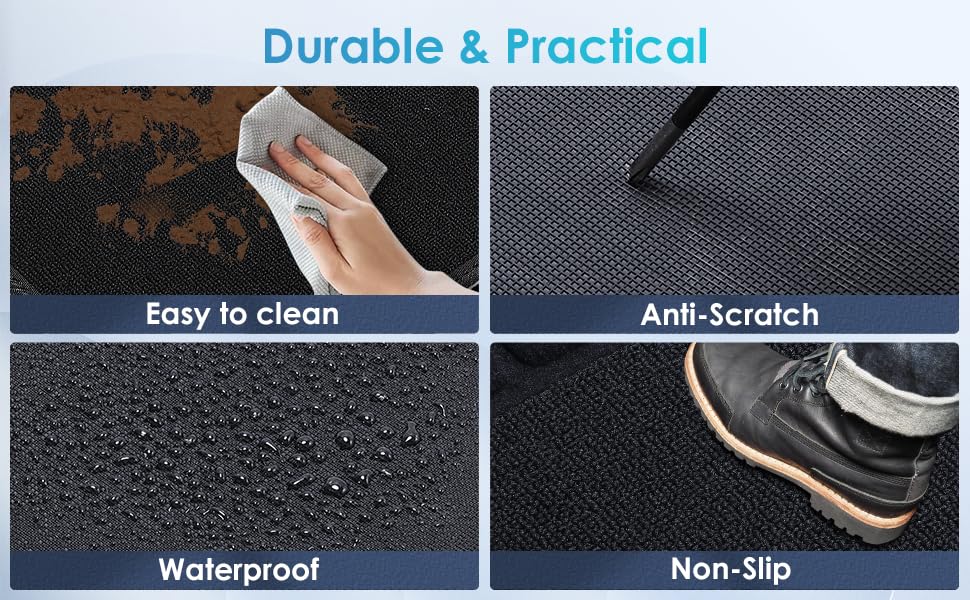 Tapetes para Piso de Doble Capa SELOME 3PC para Tesla Model - Imagen 7