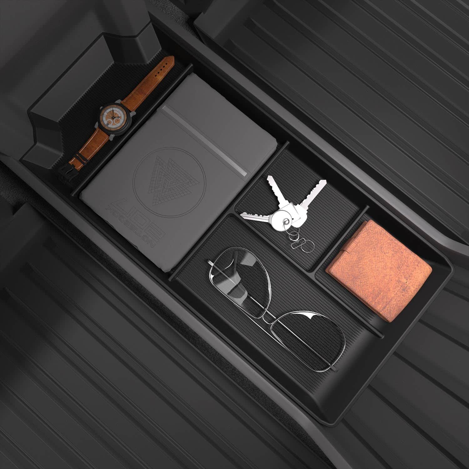 Organizador del centro de consola compatible con Tesla - Imagen 6