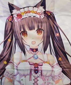 Funda de Almohada para Cuerpo MISAKI1987 Chocola Anime Girl
