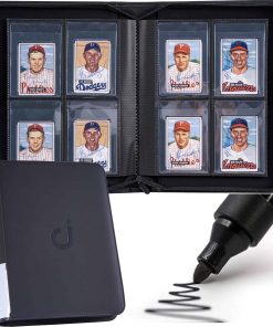 Álbum de tarjetas calificadas D DACCKIT, para 24 tarjetas