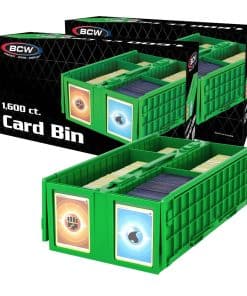 BCW Collectible Card Bin - Almacena hasta 1600 Cartas -