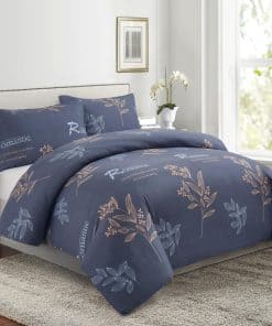 Juego de Ropa de Cama de 4 Piezas de Duvet Cover y Sábana