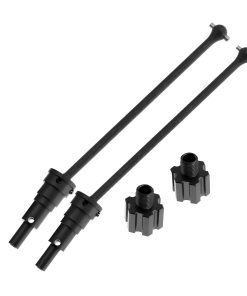 Eje de transmisión CVD XMAXX +10mm HappyPark 7750 para 1/5