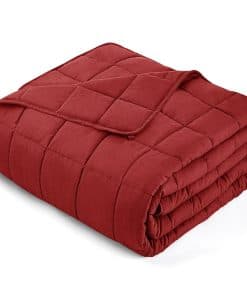 Manta ponderada yescool para adultos (12 -Rojo