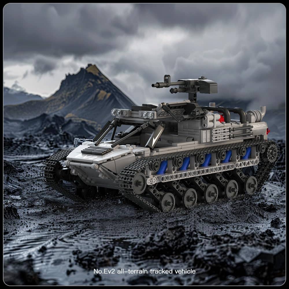 Mould King Car 20030 EV2 All-Terrian RC Cars Building Toys, - Imagen 6