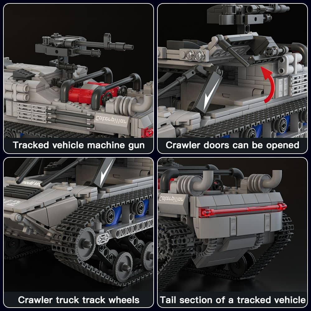 Mould King Car 20030 EV2 All-Terrian RC Cars Building Toys, - Imagen 7