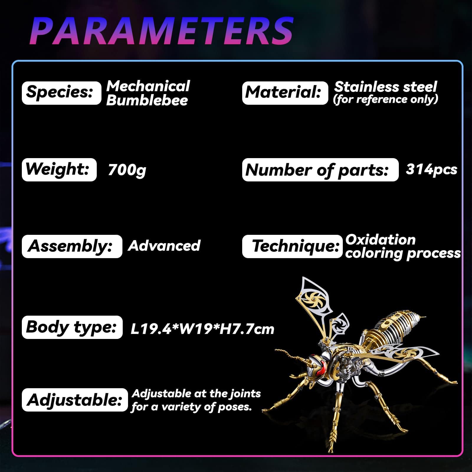 Rompecabezas metálicos 3D para adultos, Rompecabezas - Imagen 7