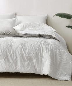 Juego de cama en una bolsa tamaño King de 7 piezas de